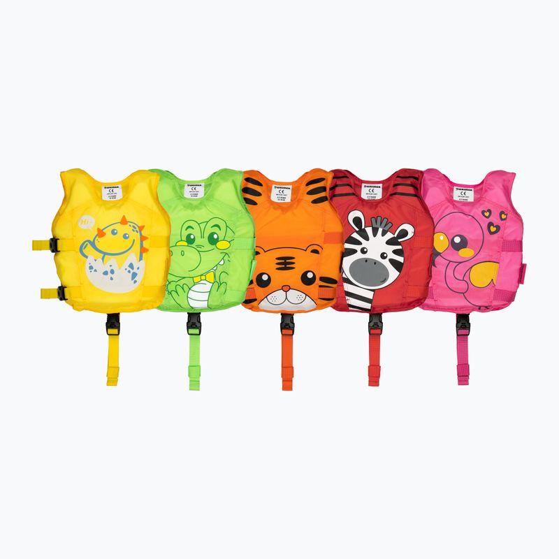 Детска жилетка за плуване Waimea Tiger orange 9