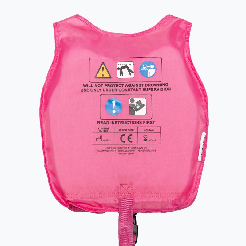 Детска жилетка за плуване Waimea Flamingo pink 7
