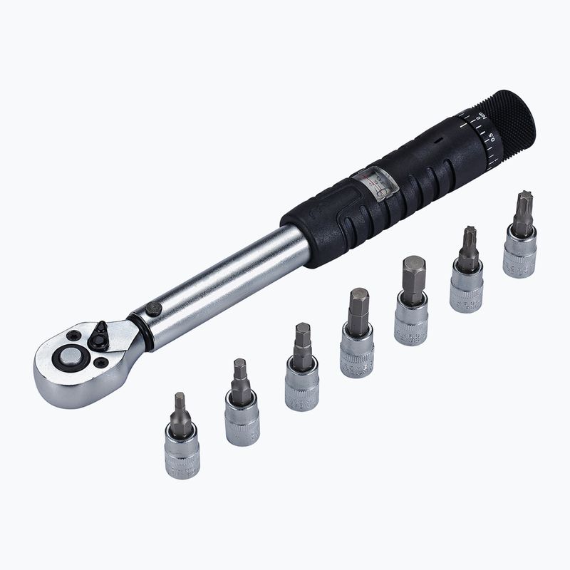 BBB Cycling TorqueSet динамометричен ключ 2-14Nm черен