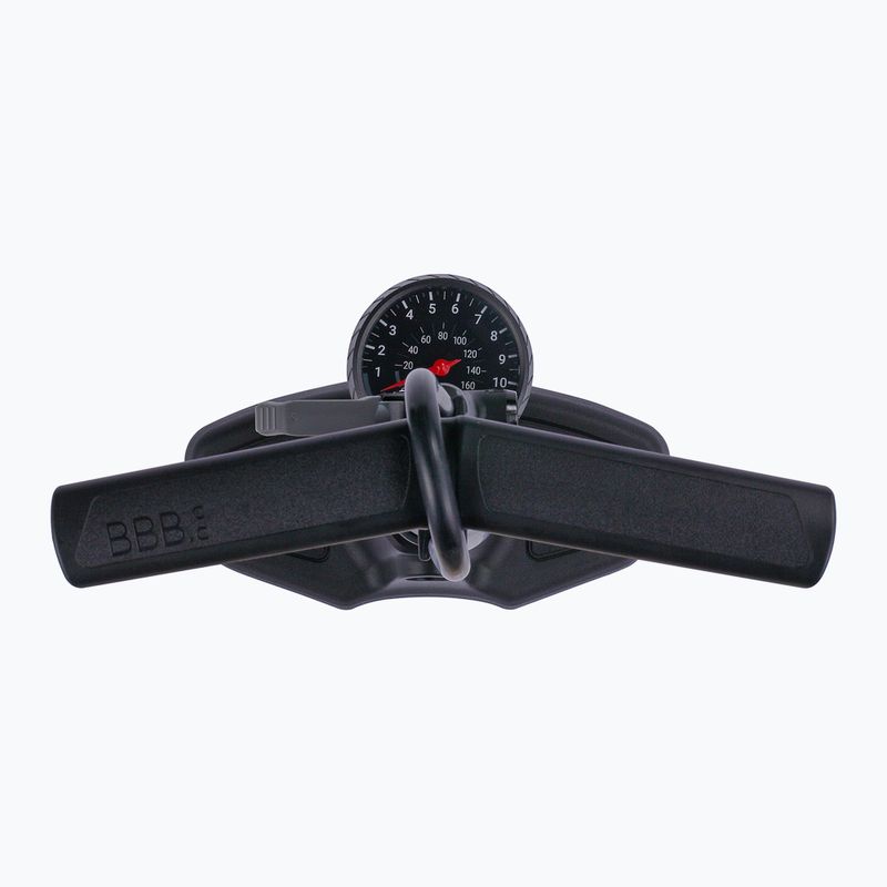 BBB Cycling AirWave 130psi черна велосипедна помпа 3