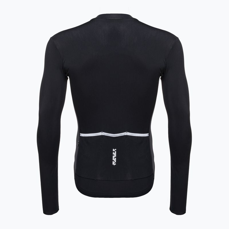 Мъжки потник за велосипед Shimano Vertex Thermal LS Jersey черен PCWJSPWUE13ML0108 2