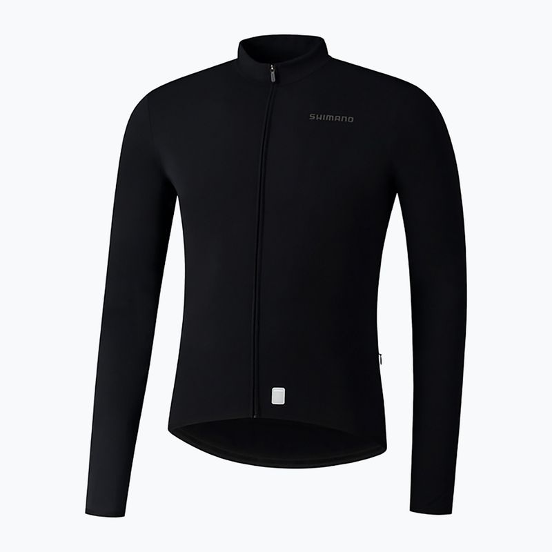 Мъжки потник за велосипед Shimano Vertex Thermal LS Jersey черен PCWJSPWUE13ML0108 5