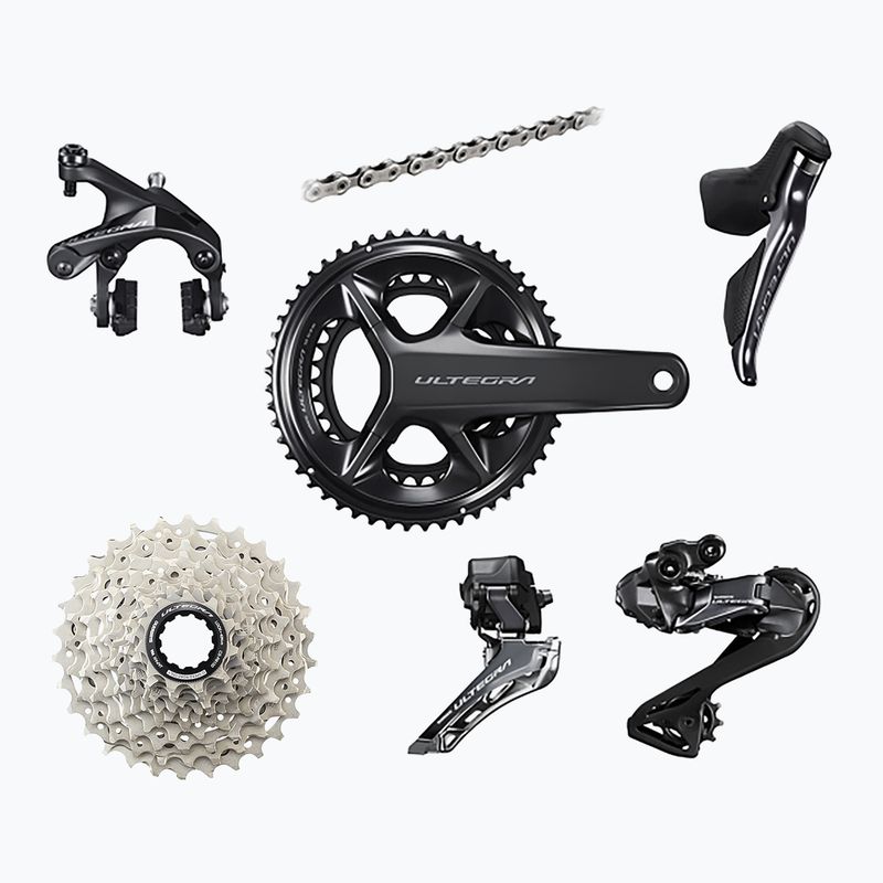 Комплект принадлежности за спирачки за джанти Shimano R8100 Ultegra Di2  170mm/52x36T/11-30