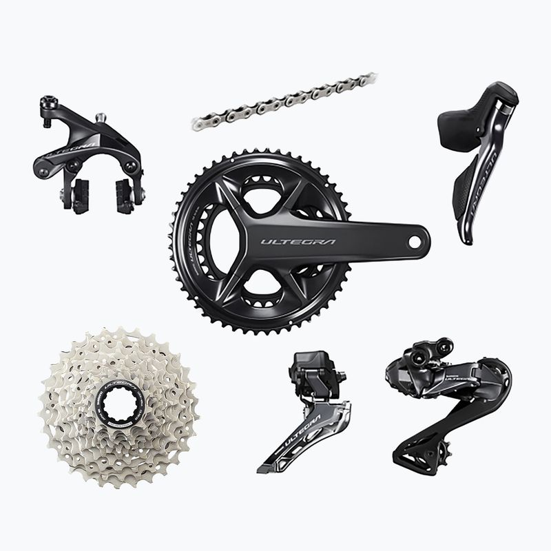 Комплект принадлежности за спирачки за джанти Shimano R8100 Ultegra Di2 172.5mm/52x36T/11-30