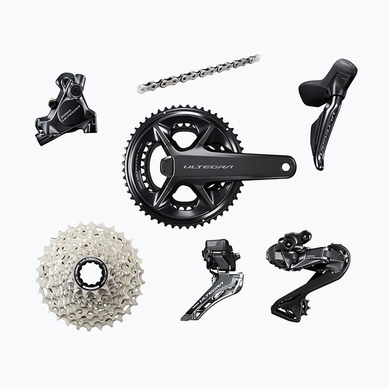 Комплект принадлежности Shimano R8170 Ultegra Di2 175 с измервател на мощността 172.5 за дискови спирачки 50x34T/11-30