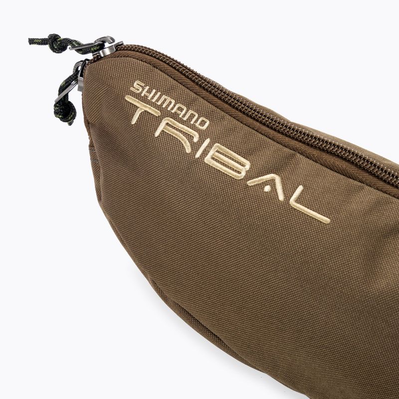 Кафяв калъф за въдици Shimano Tribal Tactical SHTXL12 5