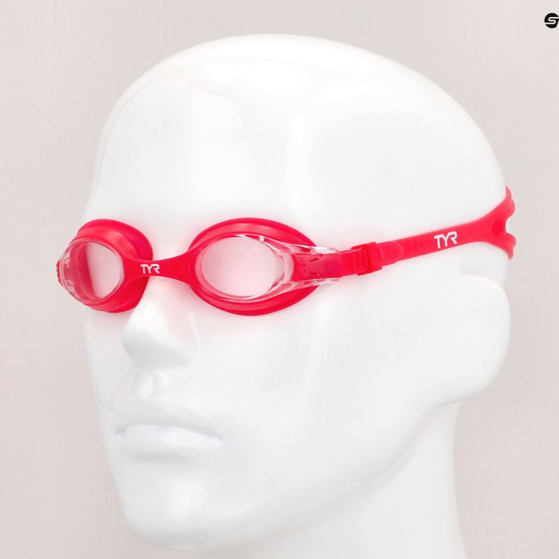 Детски очила за плуване Swimple clear/red на TYR 3