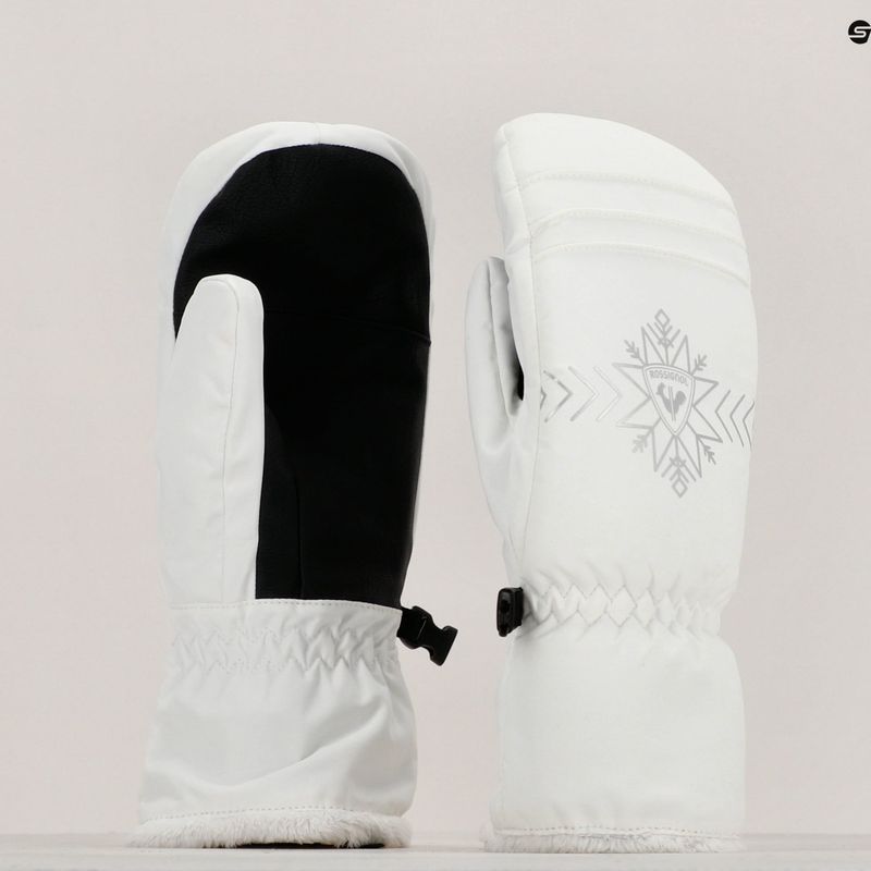 Дамски ски ръкавици Rossignol Perfy M white 8