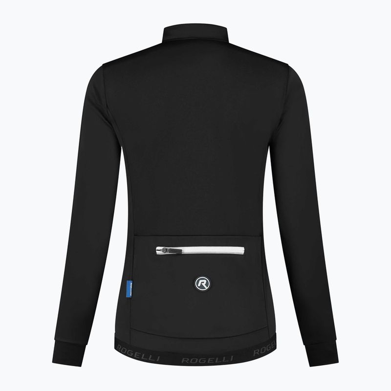 Дамско яке за колоездене Rogelli Pesara Winter W black/white 6