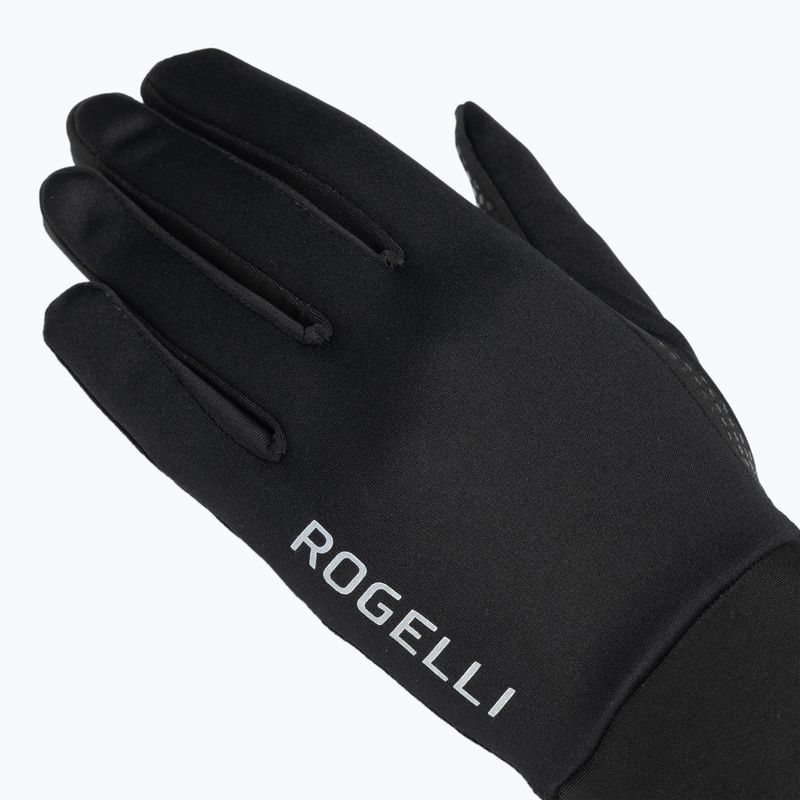 Дамски ръкавици за колоездене Rogelli Laval Mid Season LW Windproof black 4