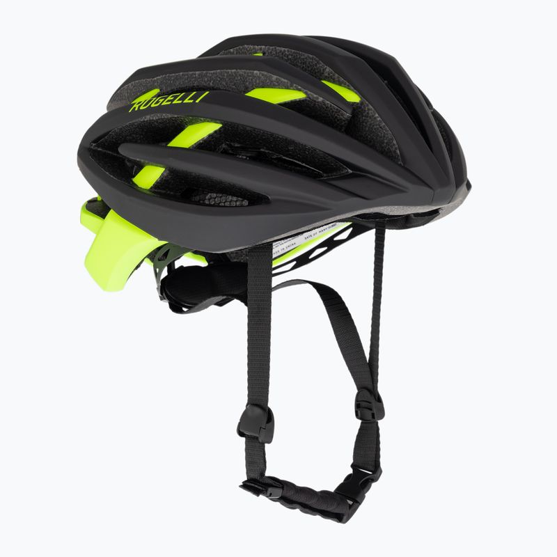 Велосипедна каска Rogelli Tecta black/fluor