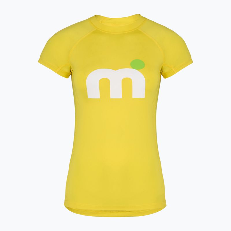 Дамска тениска за плуване Mistral Miami Lycra yellow 4