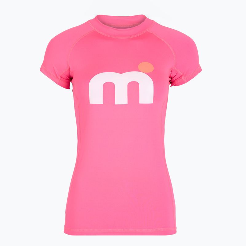Дамска тениска за плуване Mistral Miami Lycra pink flour 4