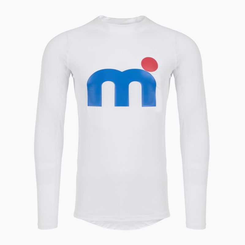 Мъжка тениска за плуване Mistral Orlando Lycra white