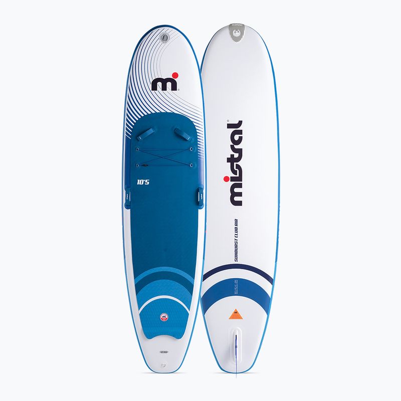 SUP дъска Mistral Sunburst Club Air 10'5 blue/white 2