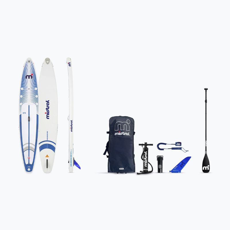 SUP дъска Mistral Gold Rush Air 12'6 white/blue