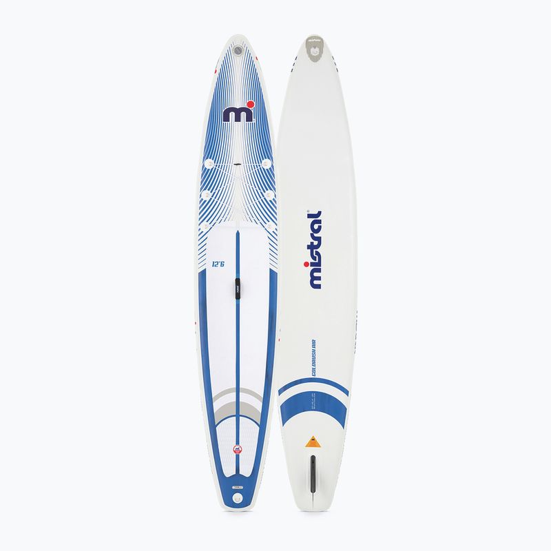 SUP дъска Mistral Gold Rush Air 12'6 white/blue 2