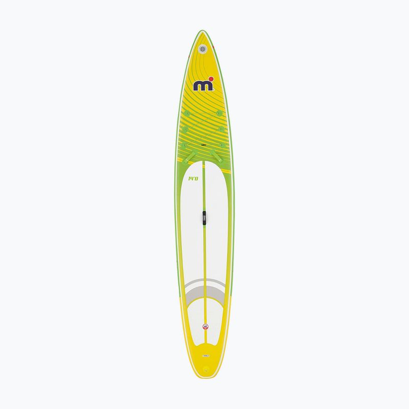 SUP дъска Mistral Adventurist Air 14'0" green/white/yellow 2