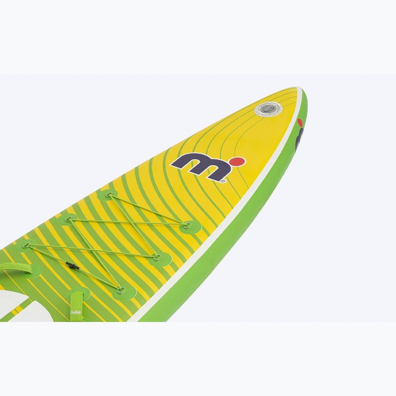 SUP дъска Mistral Adventurist Air 14'0" green/white/yellow 5