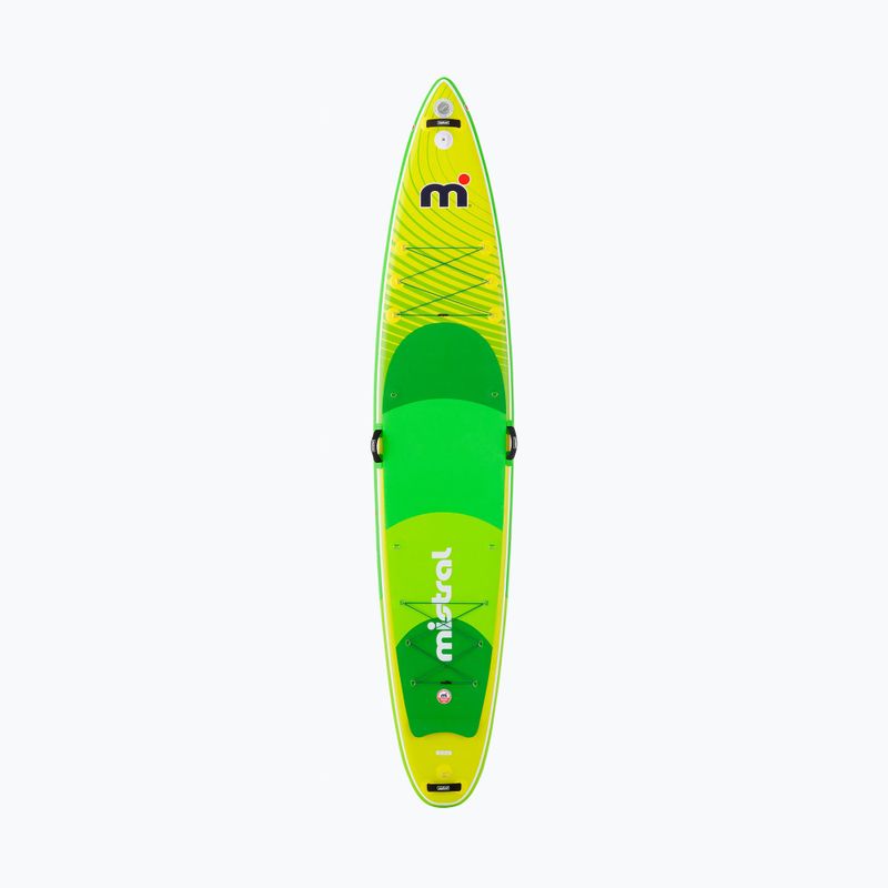SUP дъска Mistral Adventurist Air 12'6“ x 30 (V2) green/yellow 2