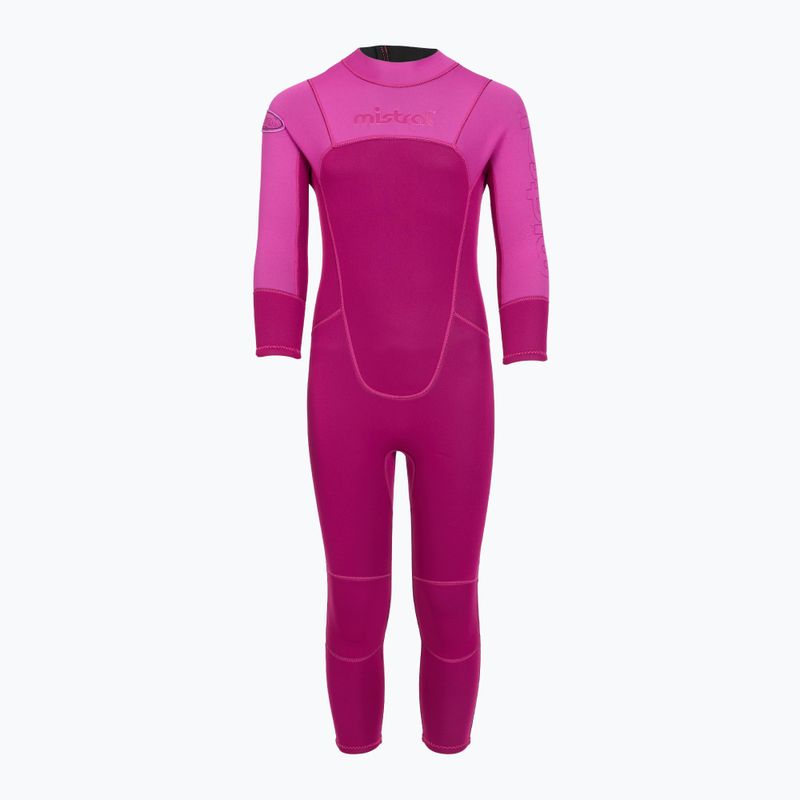 Детски неопренов костюм за плуване Mistral Breeze 76 2,5/2mm Kids Suit pink 2