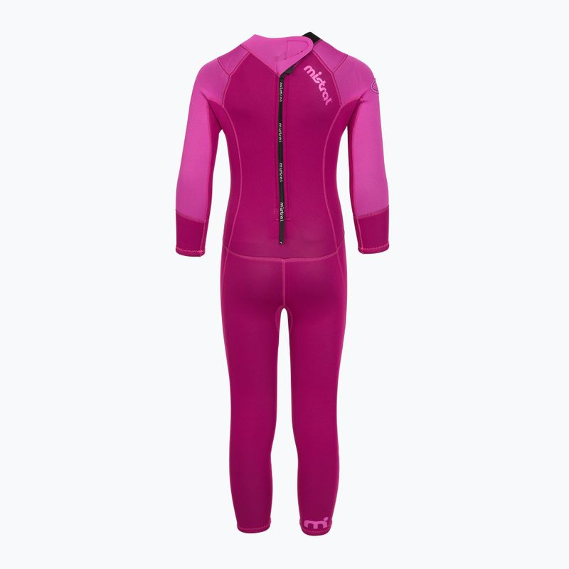 Детски неопренов костюм за плуване Mistral Breeze 76 2,5/2mm Kids Suit pink 3