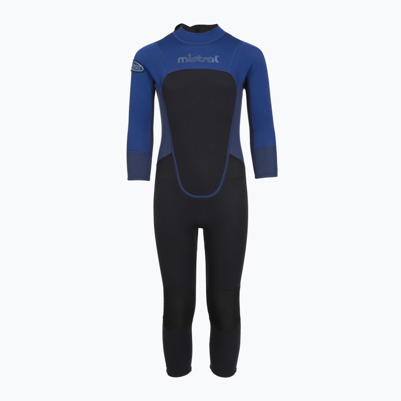 Детски неопренов костюм за плуване Mistral Breeze 76 2,5/2mm Kids Suit black/blue 2
