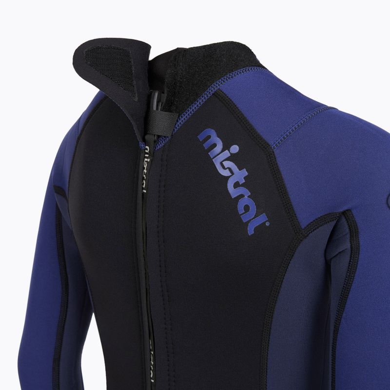Детски неопренов костюм за плуване Mistral Breeze 76 2,5/2mm Kids Suit black/blue 6