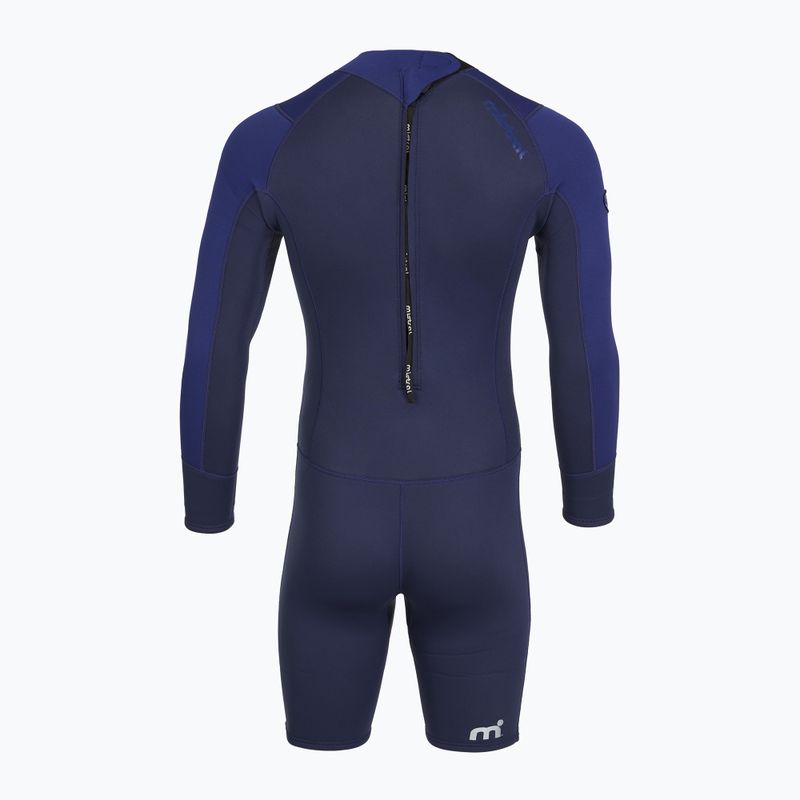 Мъжки неопреннов костюм за плуване Mistral Breeze 76 2,5/2mm Shorty blue 3