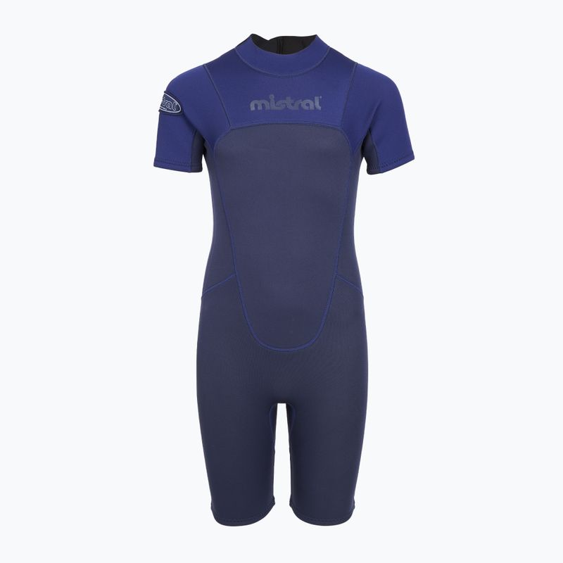 Детски неопренов костюм за плуване Mistral Breeze 76 2,5/2mm Kids Shorty blue 2