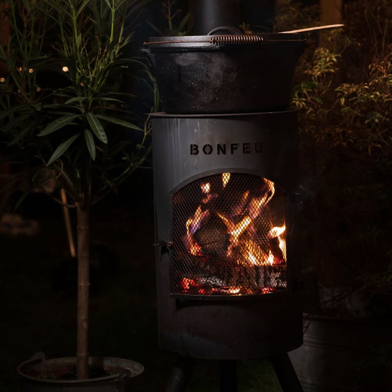 Градинска камина BonFeu BonGiano SP black 10