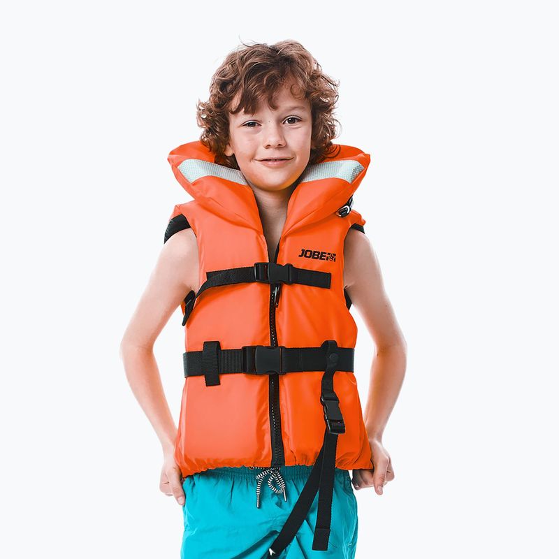 Детска спасителна жилетка JOBE Comfort Boating оранжева 244817375
