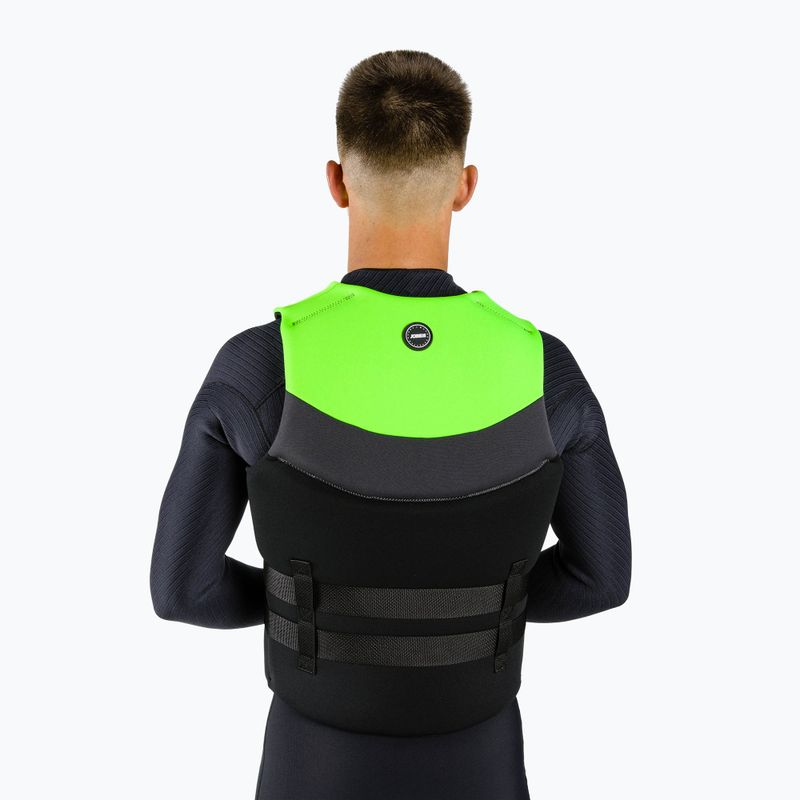 Мъжка жилетка за плаване JOBE Neoprene black/green 244922004 3