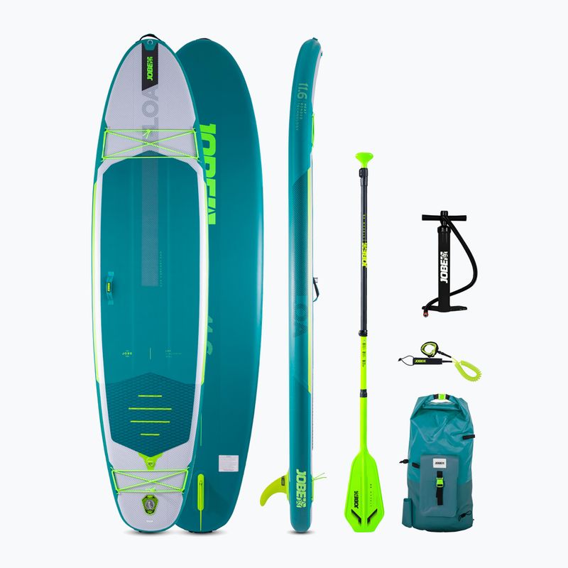 JOBE SUP дъска Loa 11'6" Пакет зелен 486423014