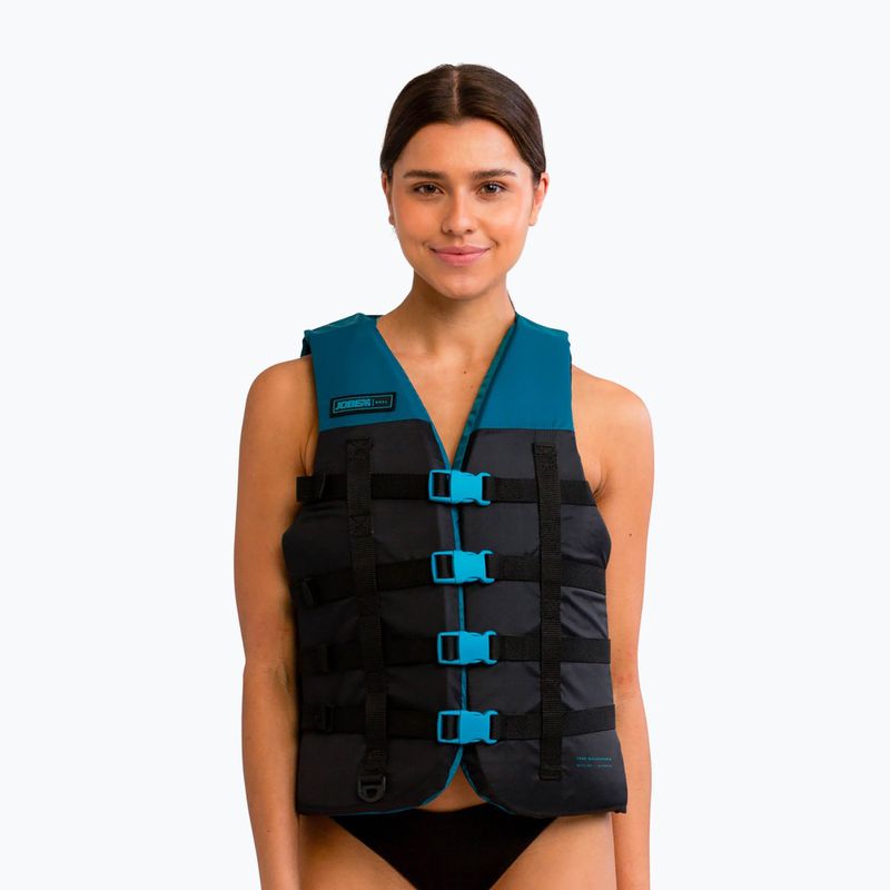 Жилетка за спускане JOBE Dual Life teal