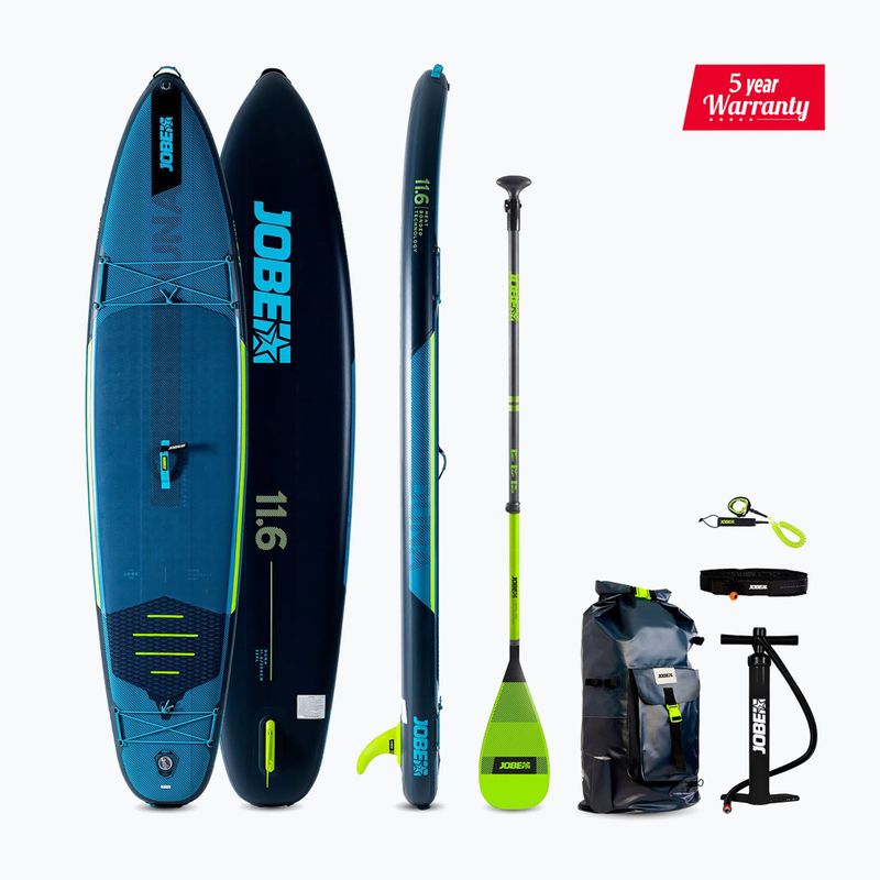SUP дъска JOBE Aero Duna Package 11'6" steel blue