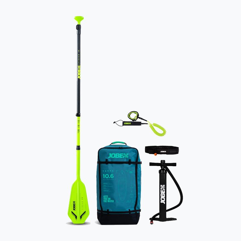 Пакет SUP дъски JOBE Aero Yarra 10'6" стоманено синьо 9