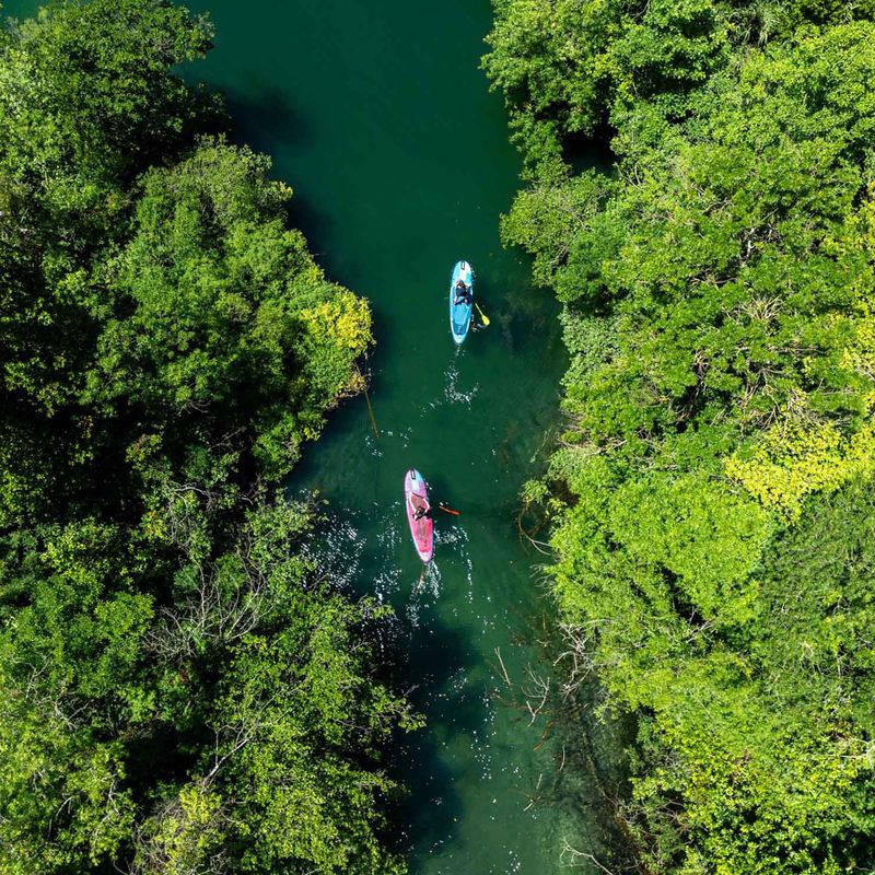Пакет SUP дъски JOBE Aero Yarra 10'6" стоманено синьо 13