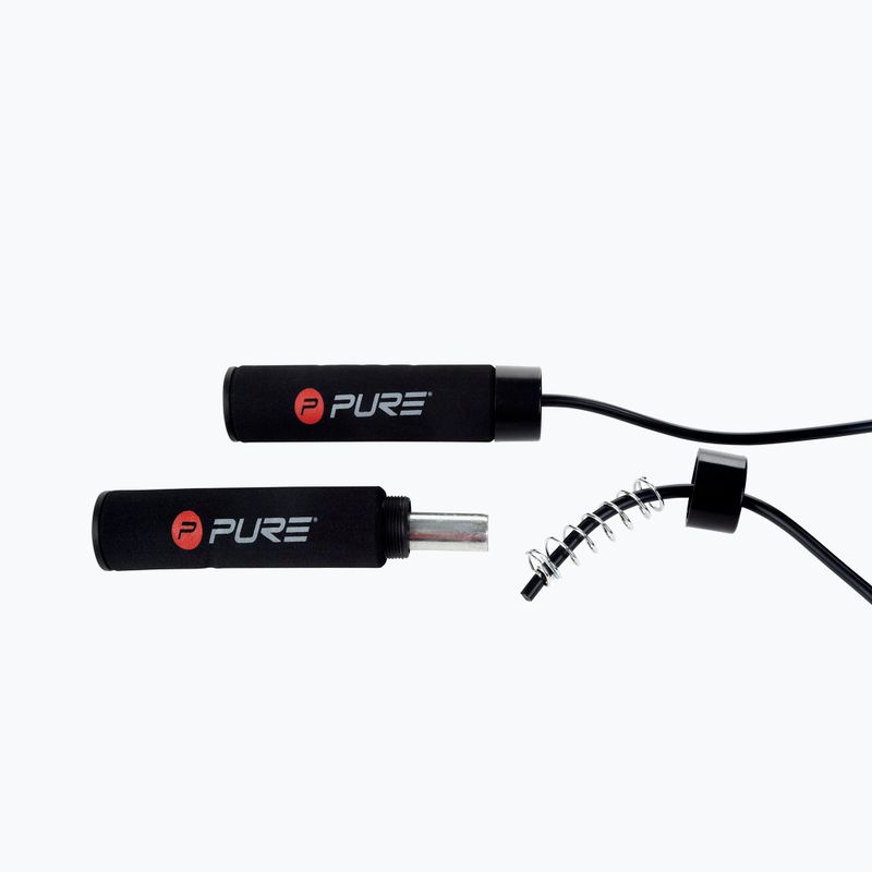 Pure2Improve Утежнено въже за скачане черно 2168 3