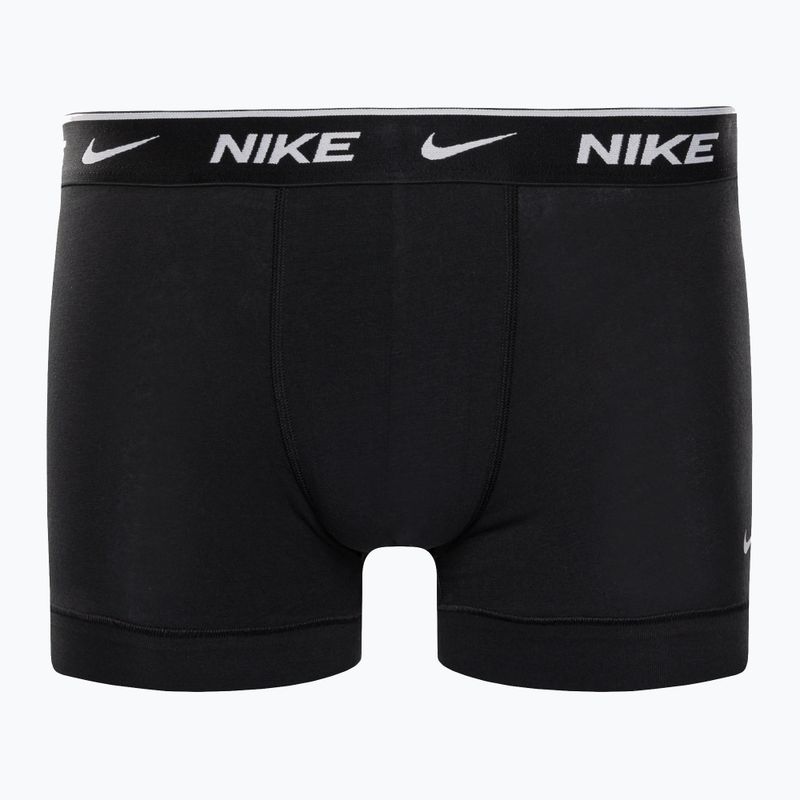 Мъжки боксерки Nike Everyday Cotton Stretch Trunk 3Pk UB1 black 2