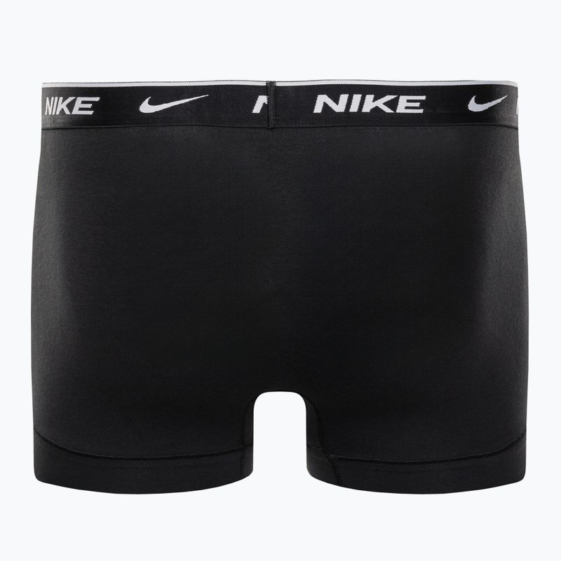 Мъжки боксерки Nike Everyday Cotton Stretch Trunk 2Pk IEV black 2