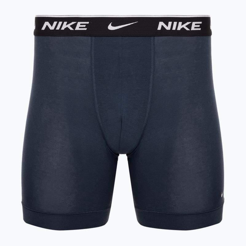 Мъжки боксерки Nike Everyday Cotton Stretch 3 чифта Obsidian/Game Royal/ Black 2