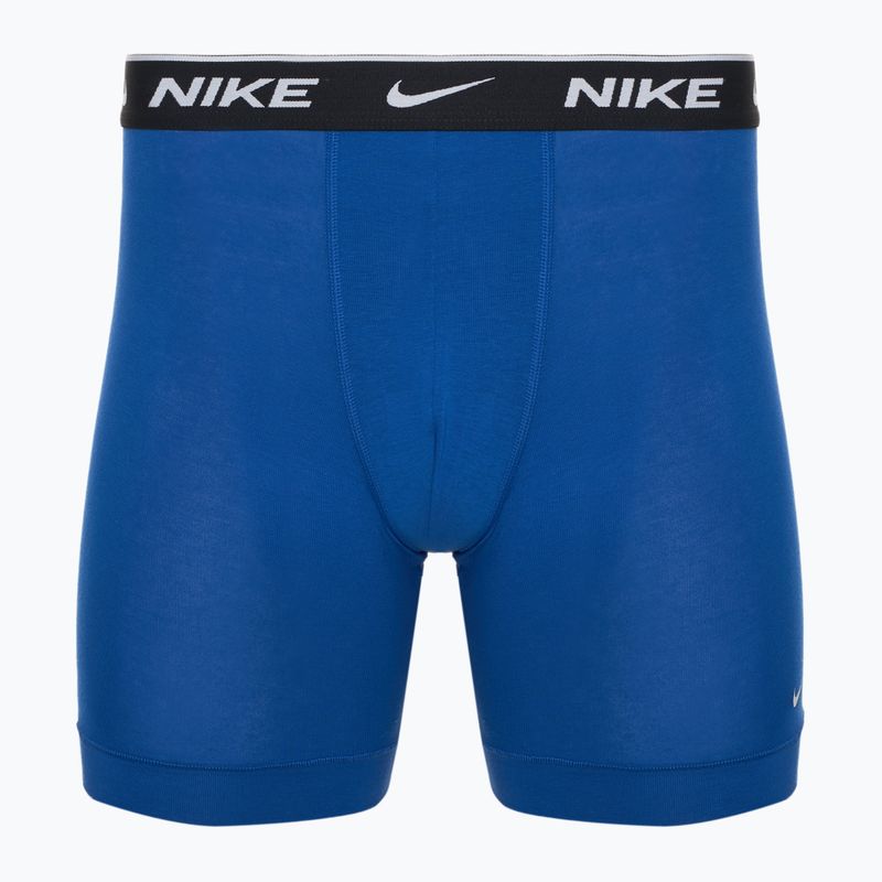 Мъжки боксерки Nike Everyday Cotton Stretch 3 чифта Obsidian/Game Royal/ Black 3