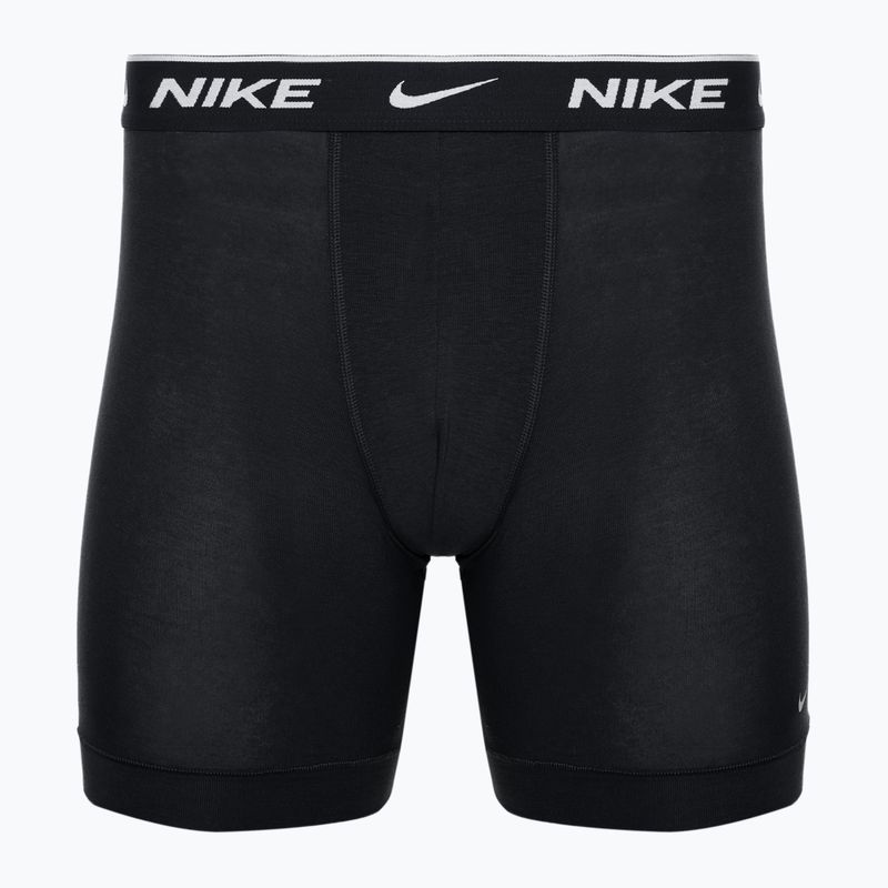 Мъжки боксерки Nike Everyday Cotton Stretch 3 чифта Obsidian/Game Royal/ Black 4