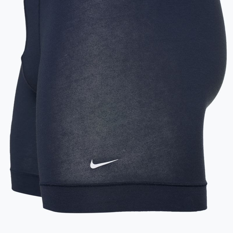 Мъжки боксерки Nike Everyday Cotton Stretch 3 чифта Obsidian/Game Royal/ Black 6