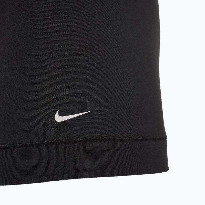 Мъжки боксерки Nike Everyday Cotton Stretch Trunk 3 чифта бяло/сиво/черно 6