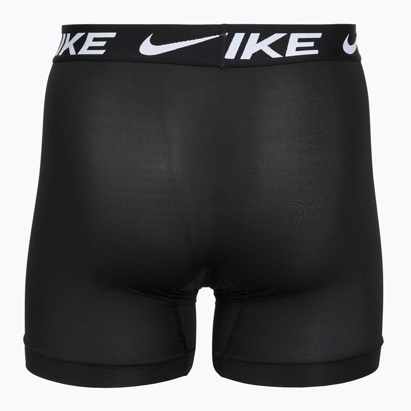 Мъжки боксерки Nike Boxer Brief Long Black / Black 2