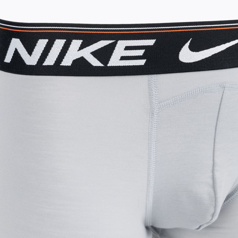 Мъжки боксерки Nike Dri-FIT Ultra Comfort Trunk 3 чифта grey/orange 4