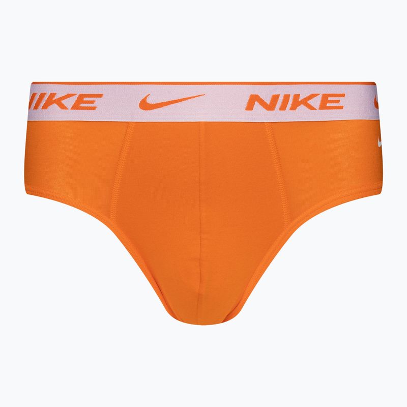 Мъжки слипове Nike Everyday Cotton Stretch Brief 3 pary blue/red/orange 2