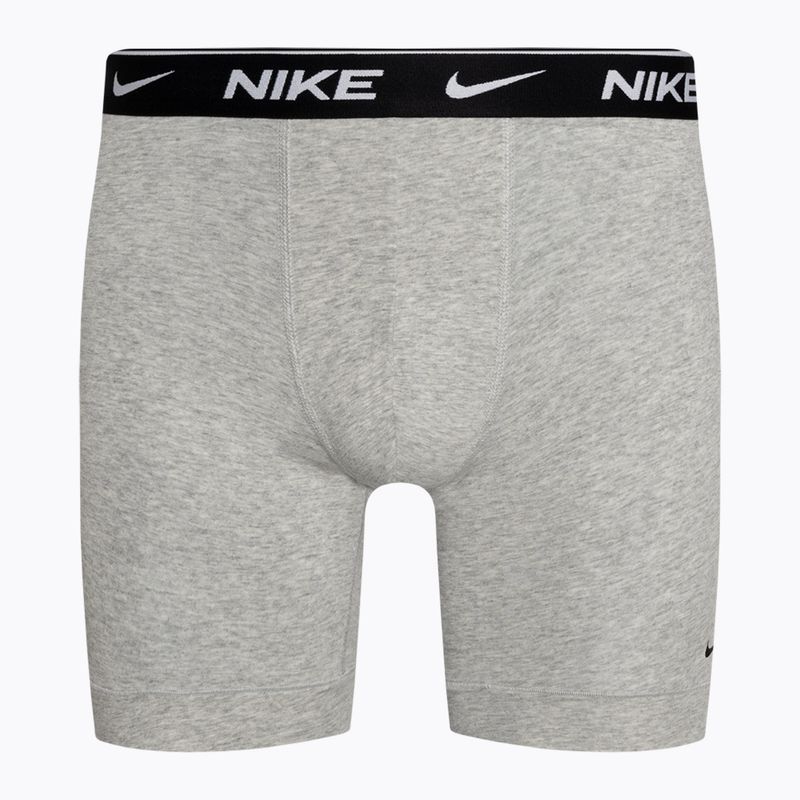 Мъжки боксерки Nike Everyday Cotton Stretch Boxer Brief 3 чифта pear/heather grey/black 3